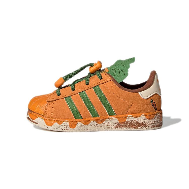 

Melting Sadness x Adidas Originals SUPERSTAR 360 Comfortable Abrasion Resistant Low top Skateboard Shoes Earth Yellow GX3961 19