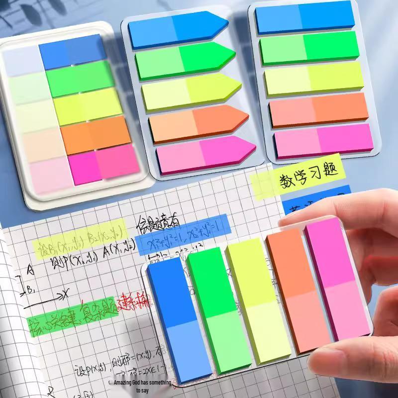 Fluorescent Writable Sticky Notes & Index Labels - 5 Yuan Off