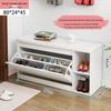 Flip-Top Shoe Cabinet & Bench: Multi-Functional Entryway Shoe Storage and Sofa Stool