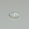 modernlike silver 925 twisted cloud open ring