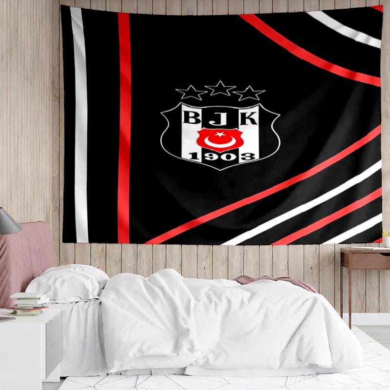 1PC Besiktas Crest Legacy 1903 Tapestry, Unique Design Tapestry, Suitable for Bedroom,Livingroom, Playroom,Heartwarming Holiday Gifts