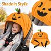 2-in-1 Car and Stroller Sunshade Canopy with Adjustable Design for Baby