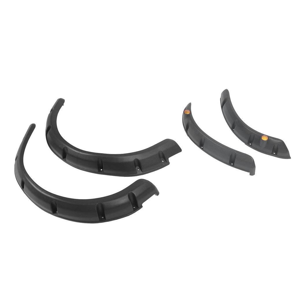 Golf Cart Wheel Flares Impact Resistant ABS Plastic Front Rear Golf Cart Tire Flares Set for RXV 2008‑2015 Golf Cart
