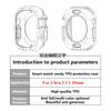 Cover for Apple Watch Ultra3 2 49mm Case All-Round Shockproof TPU Protective Silicone Bumper Scratch-Resistant iwatch ultra 3 49