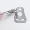 New 304 Stainless Steel Cord Tightener Outdoor Camping Tent Windproof Wind Tie Down Rope Buckle Clips Camping Accesorios