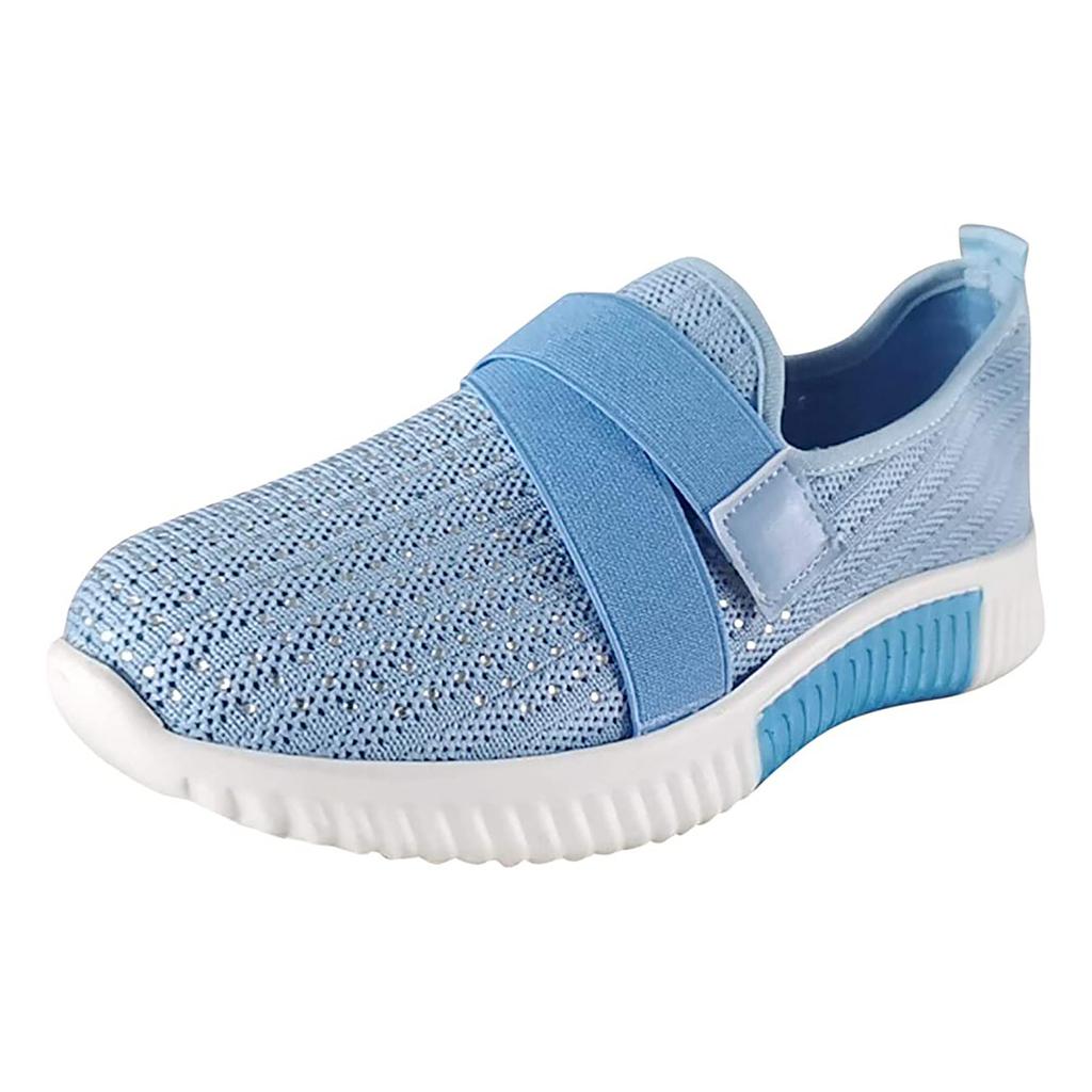 Women Comfort Sandals Light Breathable Steel Toe  Mesh Anti-slip Shoes