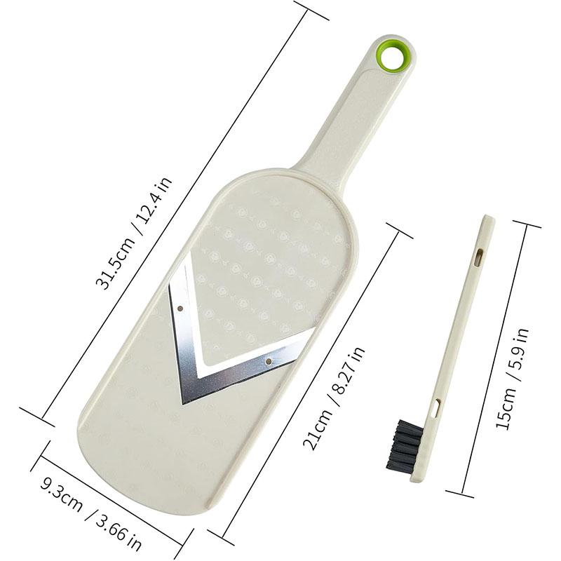 Kráječ zelí Ruční mandolínový kráječ Nerezový kráječ na kysané zelí a coleslaw Sekáček na zeleninu Kráječ na bramborové lupínky JT580