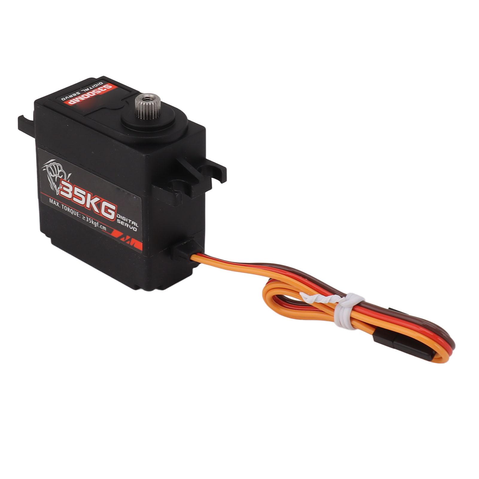 

Сервомотор 35 кг Висока точність Великий крутний момент Низький рівень шуму RC Сервомотор з металевими шестернями для човна, робота