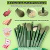 New 13Pcs Makeup Brush Set Eye Shadow Highlighter Concealer Brush Blush Loose Powder Brush Blending Soft Fluffy Women Beauty Tool