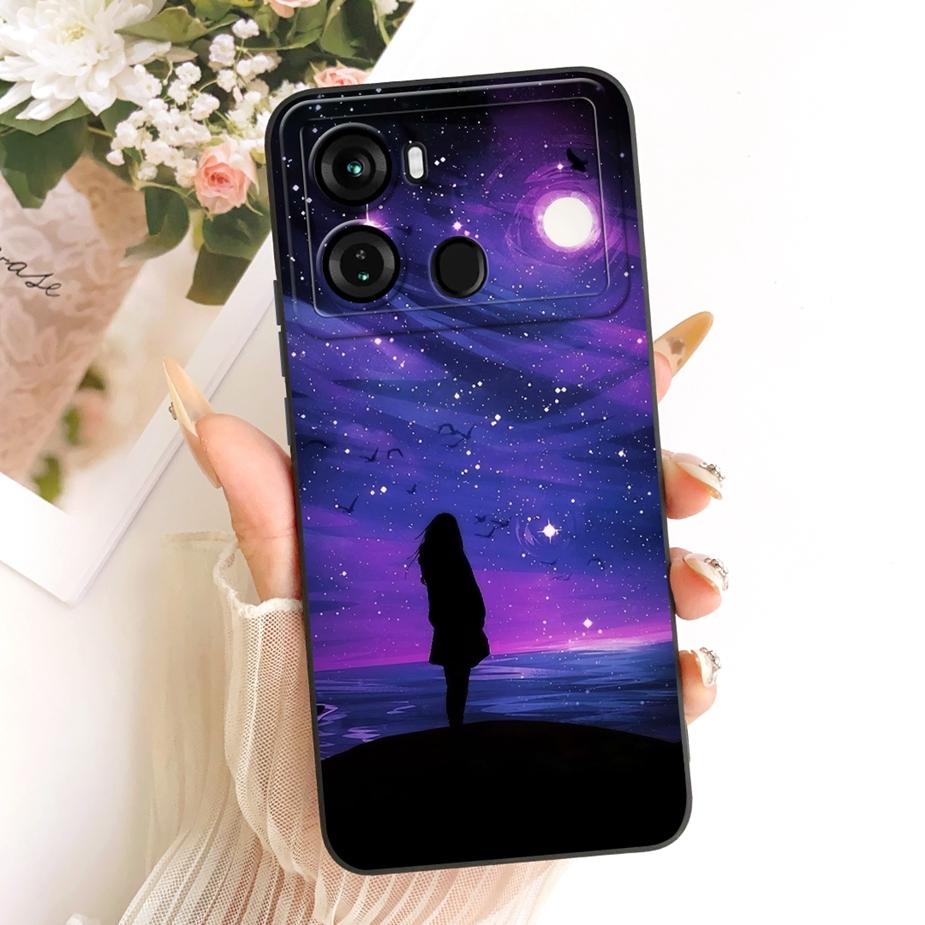 For Itel P40 Plus Case P683L Cute Rabbit Cartoon Cover Soft Silicone Phone Case For Itel P40 P 40 ItelP40 P40+ Back Cover Fundas