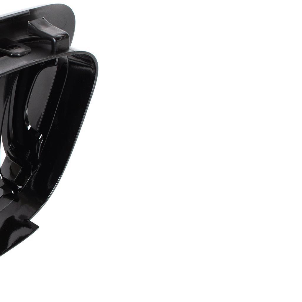 BMW 3 E46 98-01 SEDAN / KOMBI Grilles Between the Headlights (kidneys) Left + Right Set BLACK GLOSSY DOUBLE BAR