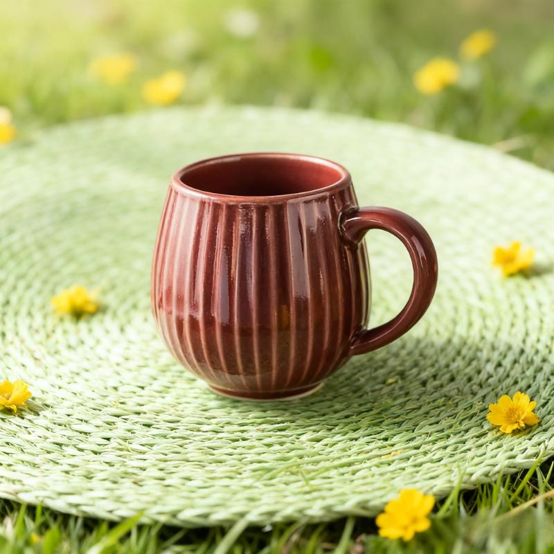 480ml Japanese style Kiln Glaze Coffee Mug Gradient Retro Ceramic Cup Office Household Breakfast Milk Cups Water Cup couple cup