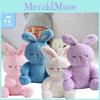 Toy Rabbit Plush Luminescence Music Fill Doll Baby Reassure Doll Animals Cartoon