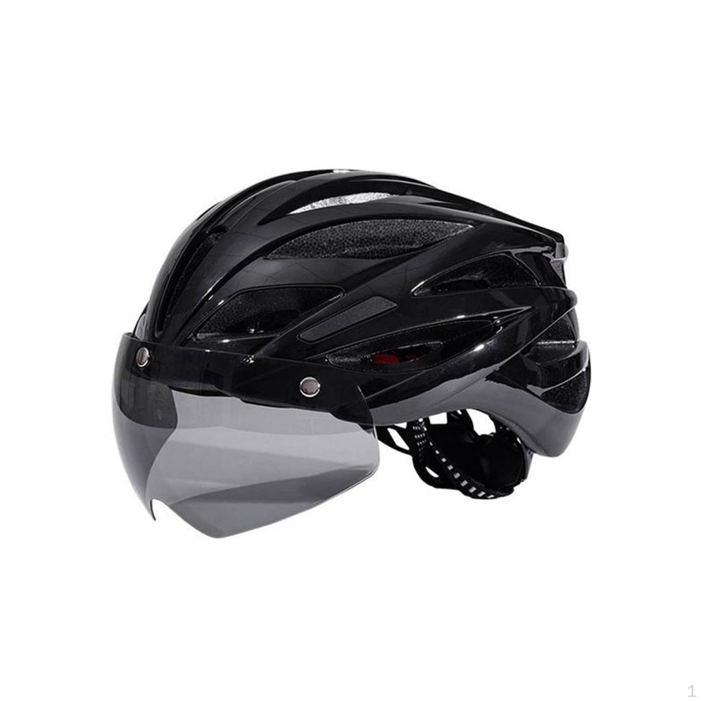 Helmet with Visor Safeguarding Bike Padded for Cyclists