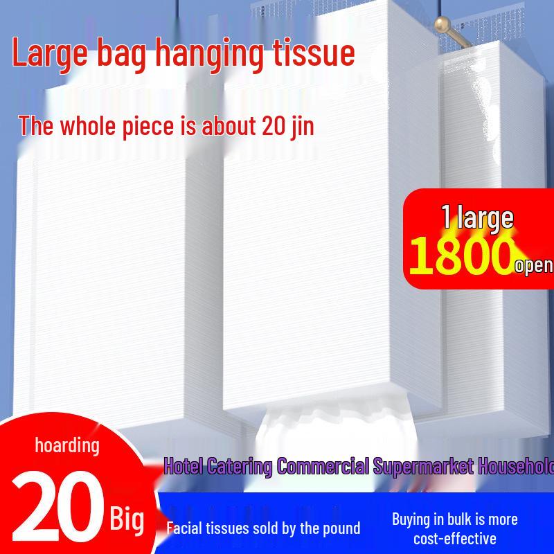Bulk Facial Tissues & Affordable Toilet Paper Pack for Restaurants 1 pack