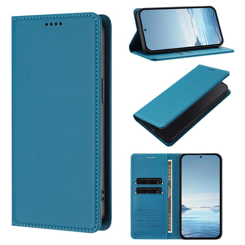Suitable for Google 10 Pro XL flip leather case with leather texture and strong magnetic attraction, Pixel 10A card slot protective case