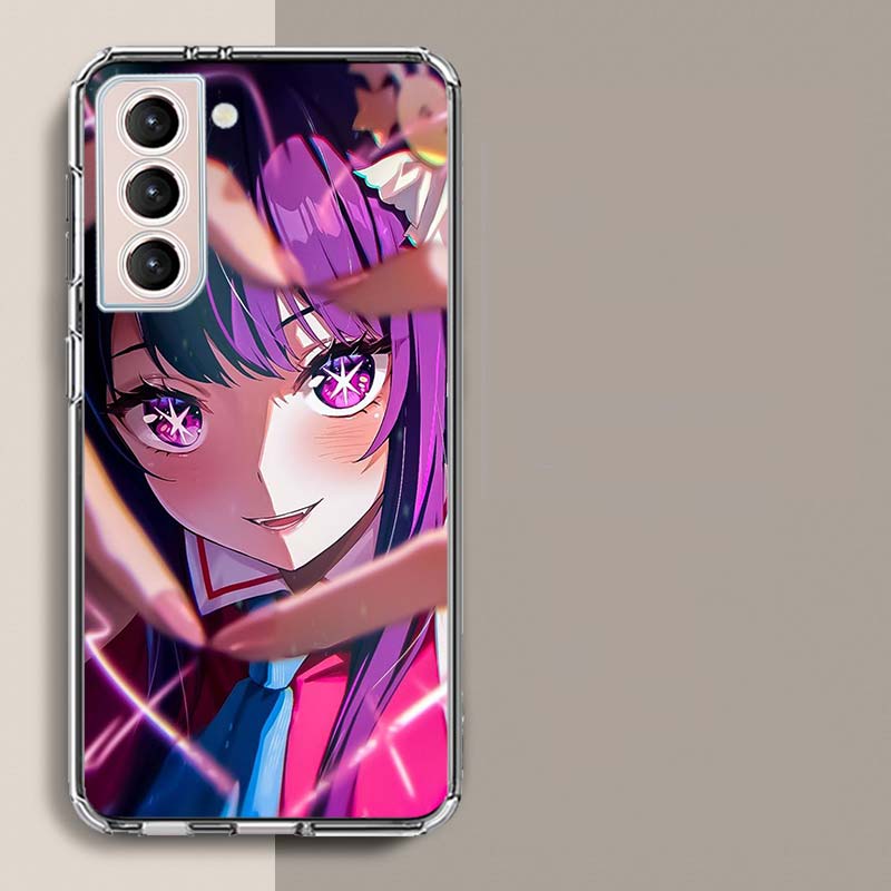 H-Hoshino Ai Phone Case For Samsung Galaxy S25 Edge S24 S23 FE S21 S20 S10 Plus S22 S26 Ultra Cover Clear Cases TPU Capa Shell C
