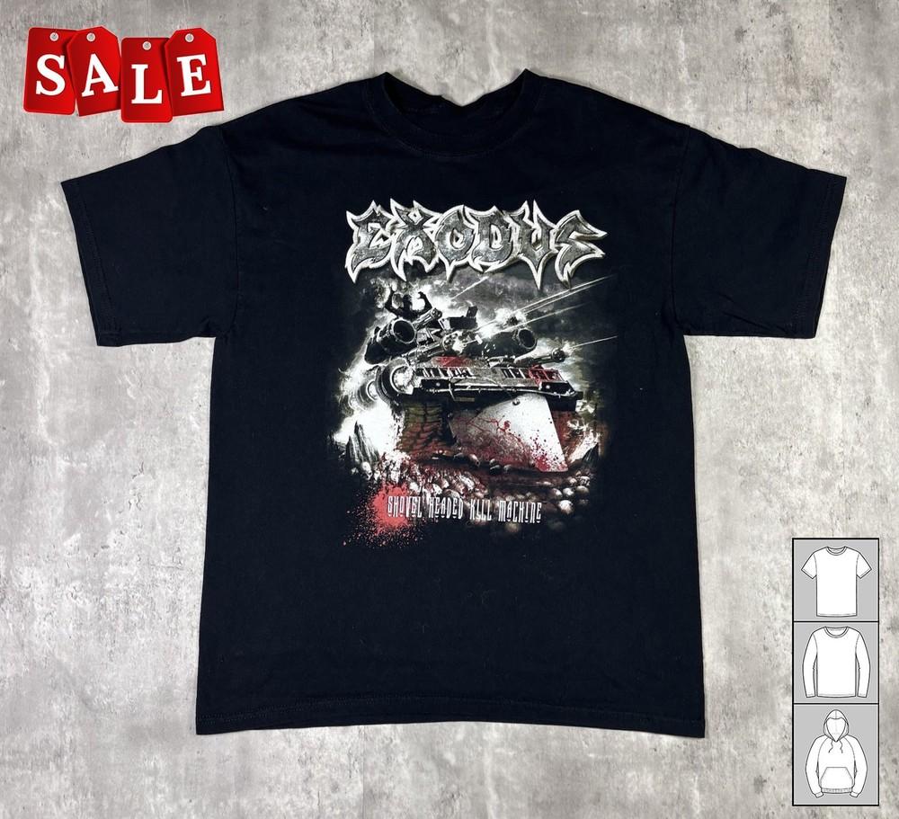 New  Exodus Band Death Thrash Metal  Gift For Fans Men All Size Shirt WE316 Unisex T-Shirt L