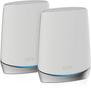 Снято с производства NETGEAR Orbi WiFi6 Mini Mesh WiFi AX4200 Комплект из 2 беспроводных маршрутизаторов LAN 11ax RBK752 Бесплатная 3-летняя гарантия [Производитель продукта] Трехдиапазонный