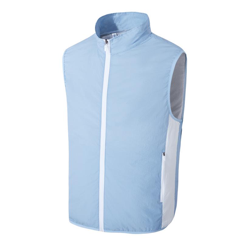 Summer Cooling Couple's Clothing: Lightweight, Air-Conditioned Skin-Friendly Jackets and Vests for Men and Women - Trendy Korean Style.