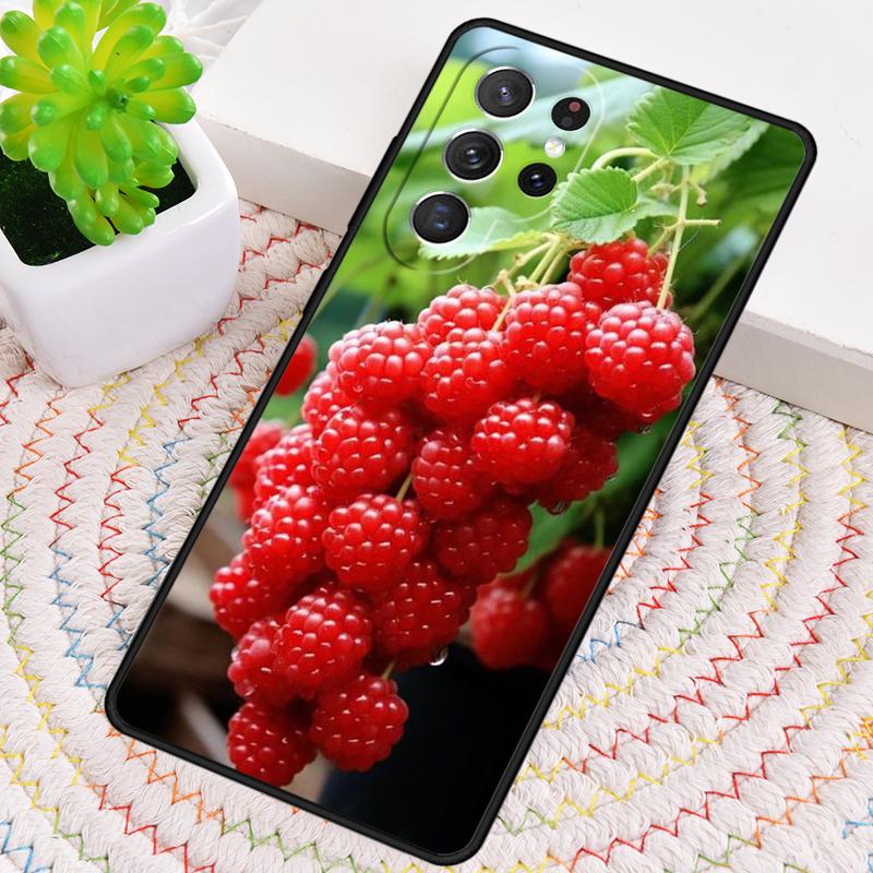 Berries Summer Fruits Sweet Phone Case for Samsung Galaxy note 10 pro S26 Ultra S23 S24 FE S25 S21 S22 PLUS shockproof Cove
