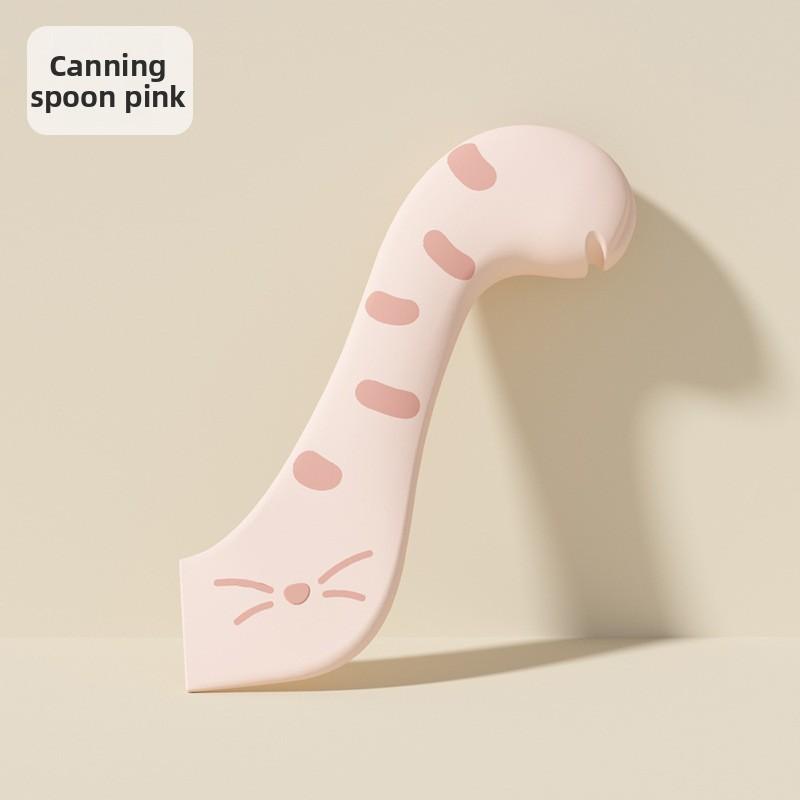 Pet Cat Can Spoon, Multi-functional Can Opener for Cats, Pet Wet Feeding Spoon, Can Opener for Cats