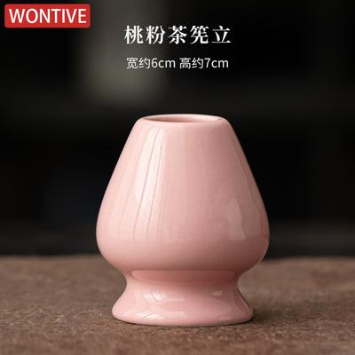 Japonský Stojan na metličku Matcha Keramický držák na bambusovou metličku Matcha Chasen Lžička na čaj Stojan na metličku Nástroje Matcha Příslušenství pro čajový obřad