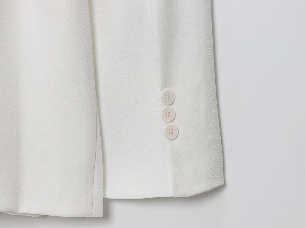 Trendy Women's European & American Linen Blend Blazer
