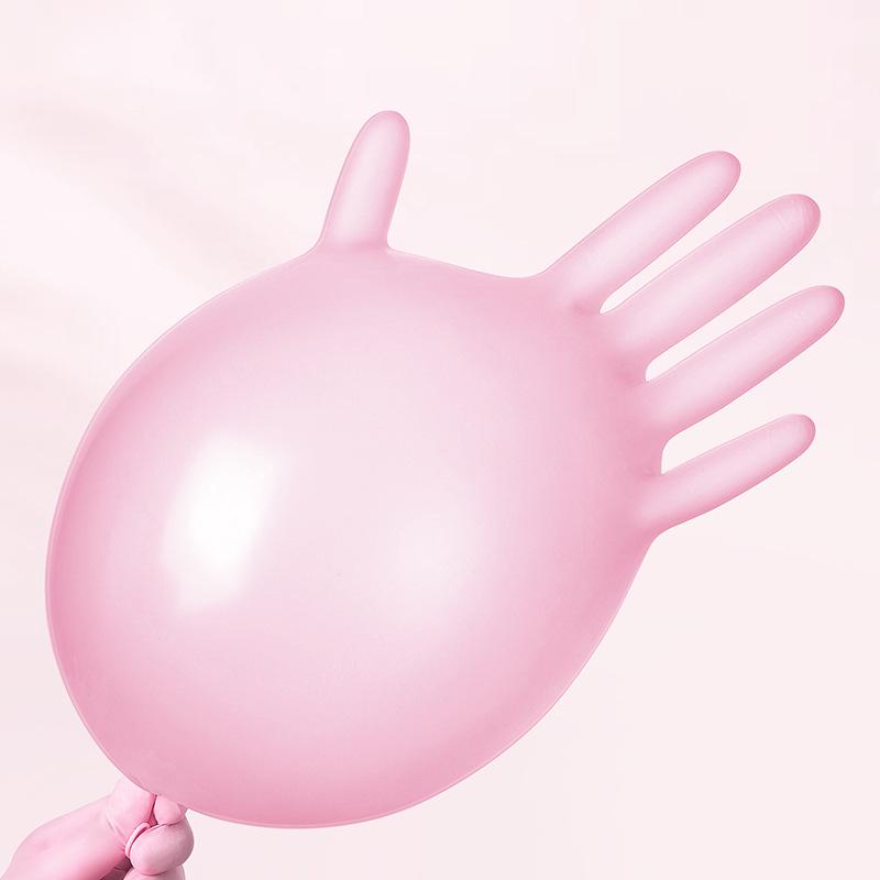 Durable Food-Grade Disposable Nitrile Dishwashing Gloves for Household and Kitchen Cleaning