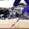 High torque 2in1 automatic hand wrench extender tool with narrow neck design and quick change system for fast socket switching