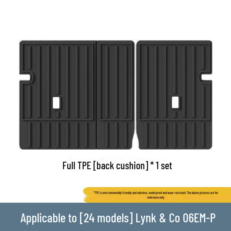 Custom TPE Car Mats for Lynk & Co 06em-p: Covers 24 Models with Trunk & Backrest Mats