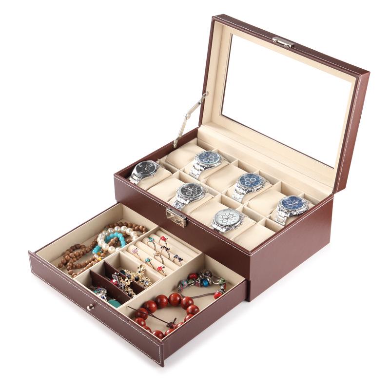 Leather Watch Storage and Display Box