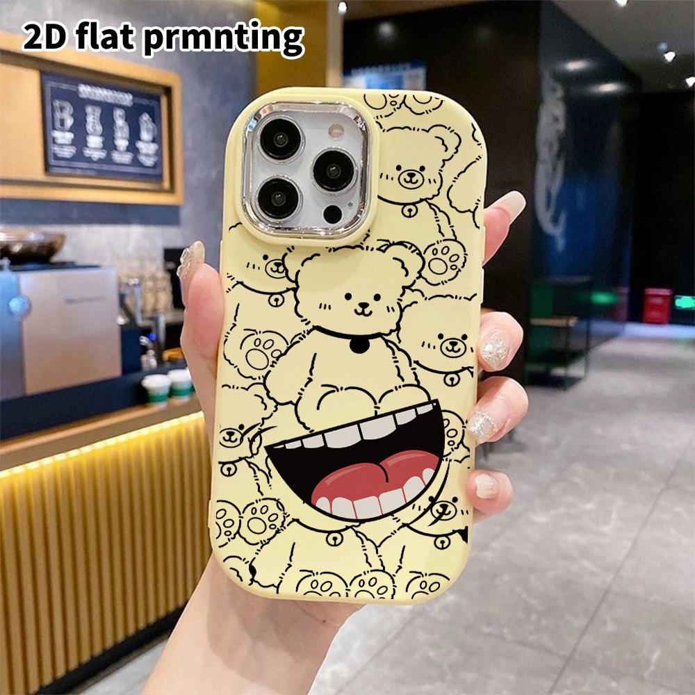 Phone Case: 2D Flat Design Suitable for iPhone 18 17 16 15 14 13 Pro Protective Case, Couple Style, Fun and Quirky, Christmas and Halloween Gift