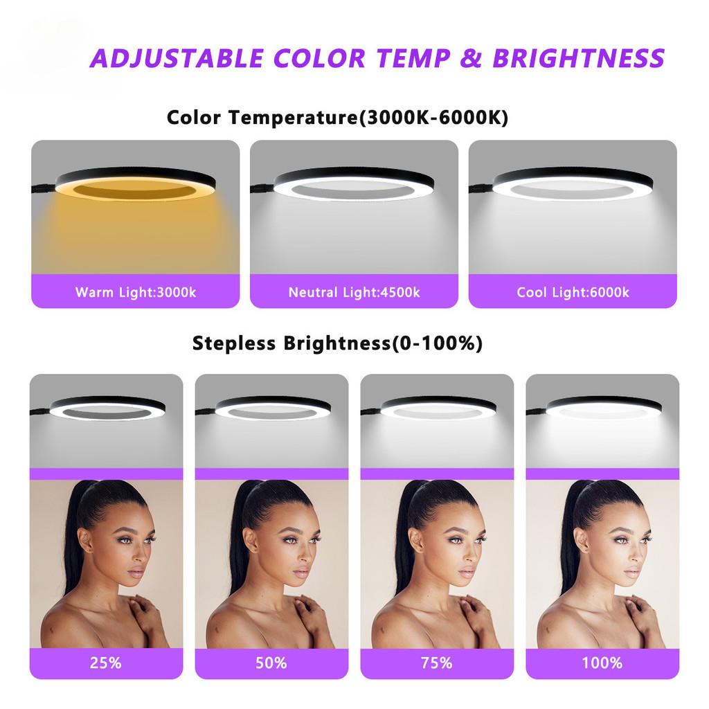 Double Headed LED UV Lamp Fake Eyelash Wig Grafting UV Glue Lighting Curing Lamp 2-IN-1 Professional Beauty Salon  Floor Lamp