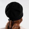Autumn and Winter Thin Knitted Pile Heap Cap Warm Hat
