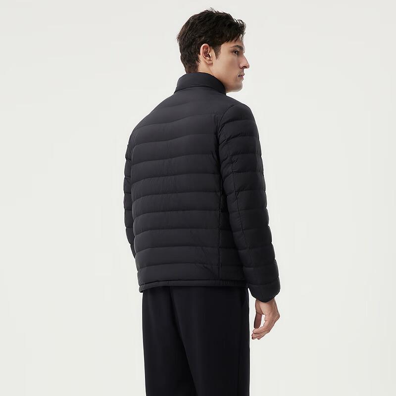 Tamboer Men's Lightweight Stand Collar Down Jacket