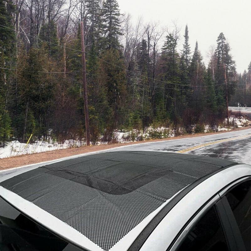 Car Non-Slip Mat Multipurpose Universal Black Protective Mat PVC Custom Protective For Cars Caravans Use Anti Slip Mat Cab Trunk