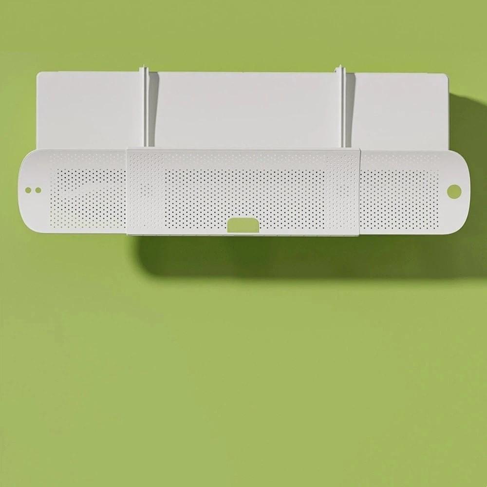 Retractable Air Conditioning Wind Shield Scalable Air Condition Wind Guide Cover  Baby Postpartum зелёный