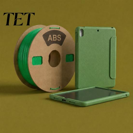 ABS Filament Roll 3D Printer 1.75mm, High Precision Impact Strong Heat Resistant Toughness Filament, for Fit Most FDM Printers