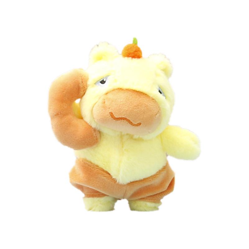 Capybara Plush Toy For Girls Kids Soft Animal Cartoon Bag Pendant Collectible Gift