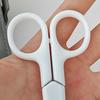 Kids Scissors with Cover, Safety Protection Design Sharp Scissors, Comfortable Grip Safety Scissors for School Office Home Craft Tools