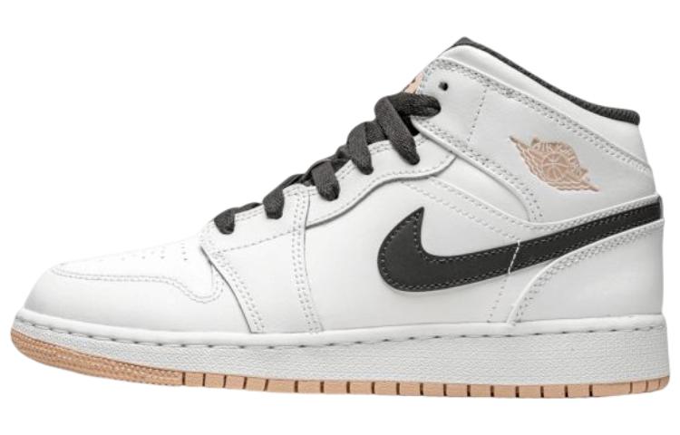Jordan 1 Mid Arctic Orange GS 554725-180 36.5