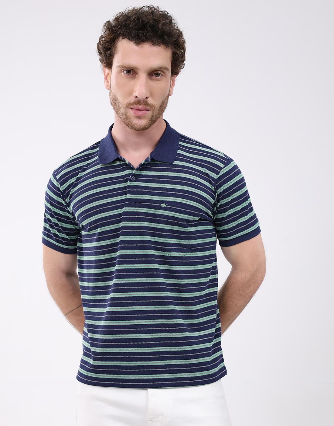 

MONTE CARLO Мужская футболка стандартного кроя M темно-синий