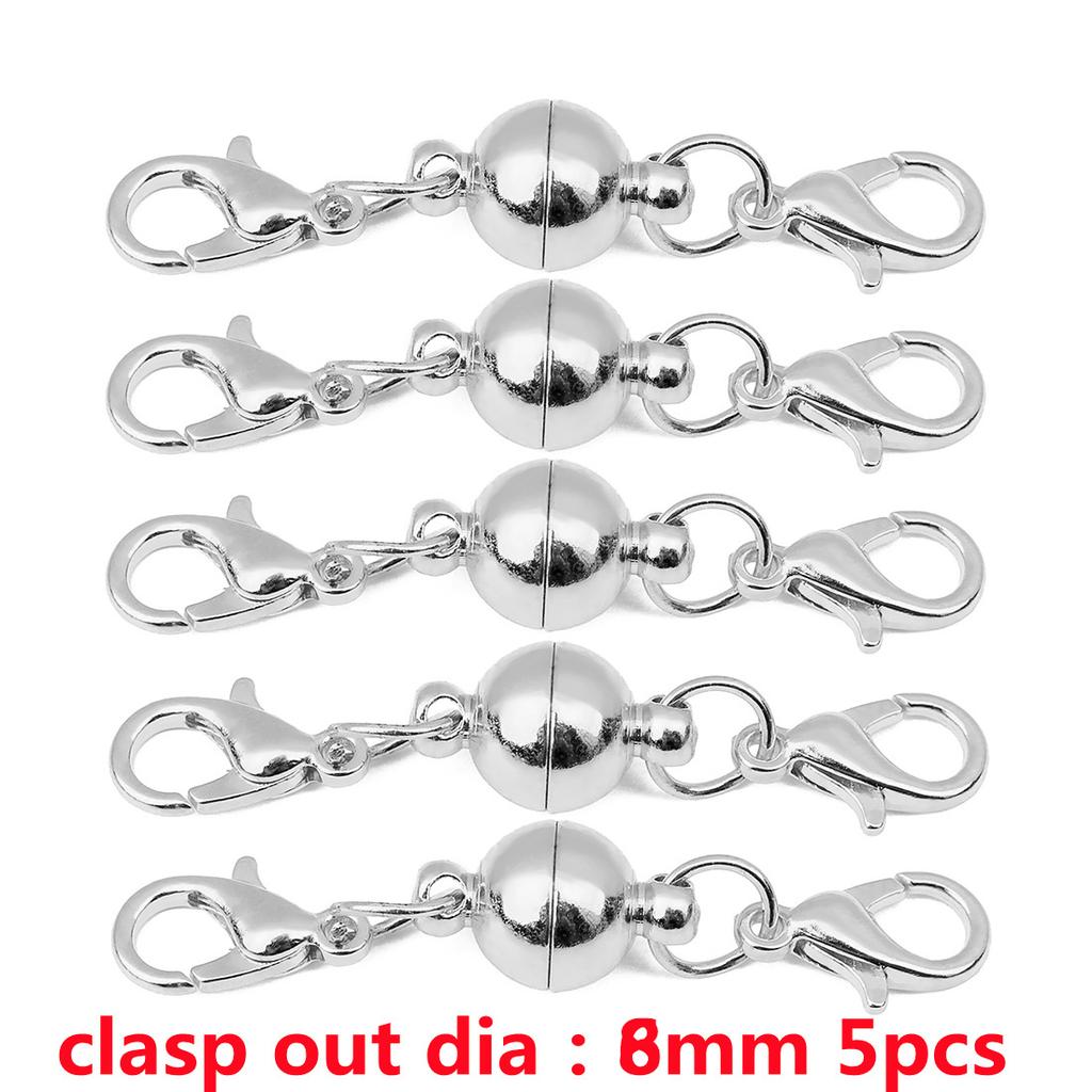 Louleur Magnetic Clasps for Jewelry Making DIY Bracelet Necklace Magnet Clasp Connector Buckle Fasteners Accessories Wholesale