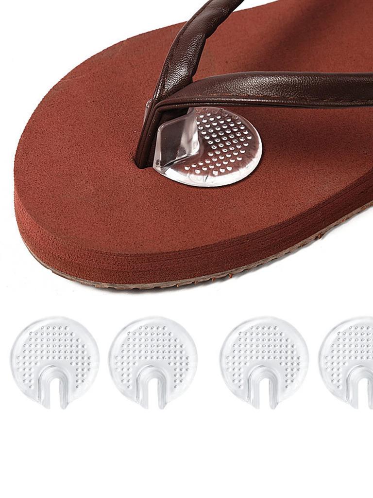 1/3pairs Soft Flip Flop Gel Cushions Pad Toe Protectors for Thong Sandal Lnserts Guards Insoles Shoes Grip Pads Metatarsal Pad