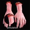 Scary Blood Bandage Broken Severed Hands Halloween Bloody Cloth Strips Haunted House Decorations Blood Gauze Bandage