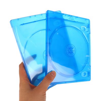 1Pc Plastic Single/Double/3/4 Piece Discs Cd Game Case Cover Thickened Cd Dvd Disc Protective Storage Box Organizer