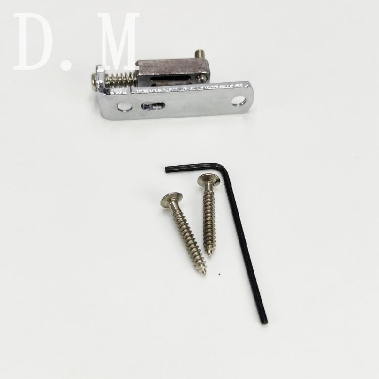 Verstellbare geteilte Gitarrenbrücke für individuelle Saitenhöhenkontrolle und überlegenen musikalischen Ausdruck Metalltextur