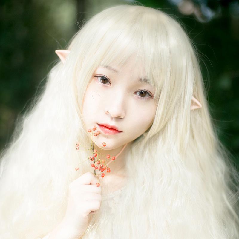 Cosplay Fairy Elf Ears Silicone Angel Elf Ears Anime Costume Vampire Elf Ears Decor School Themed Dance Party Props Costumes