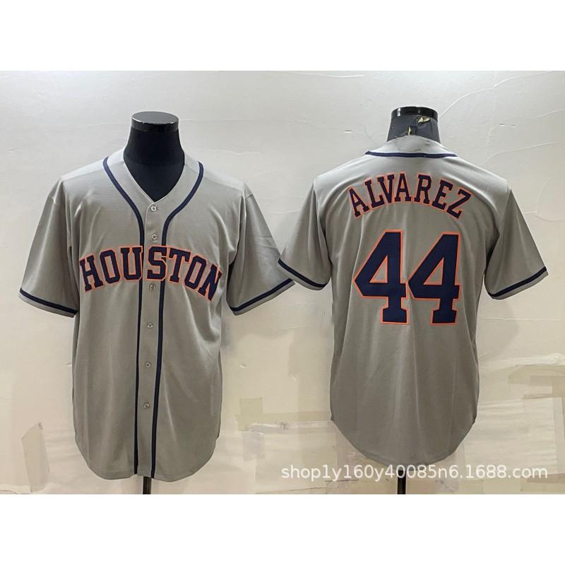 Houston Astros Baseball Jersey Bregman 2 Altuve 27 Embroidered Sports Shirt Men